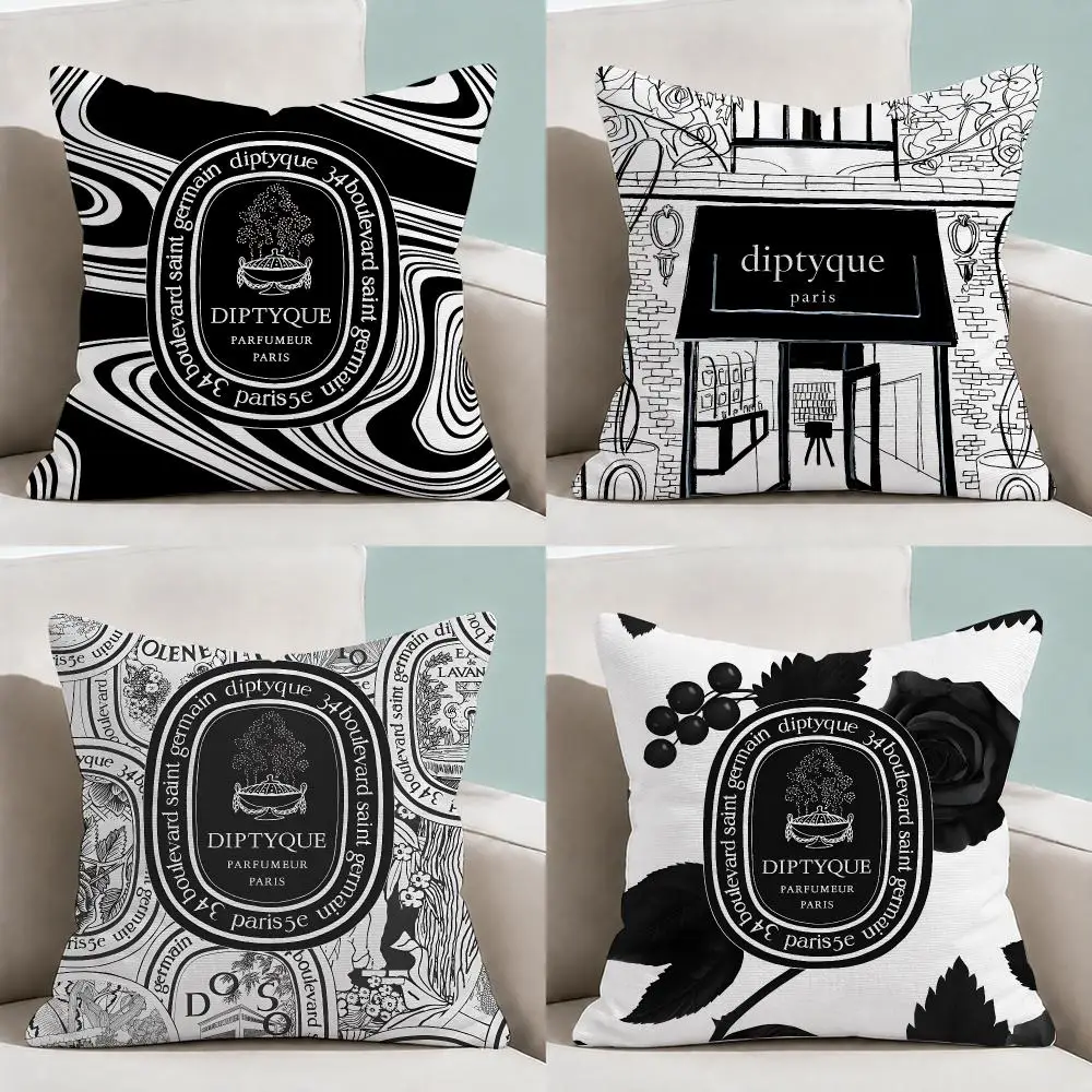 Home Fragrance Diptyque - Sarung Bantal Parfum Fragrance D-Diptyque, Bantal
