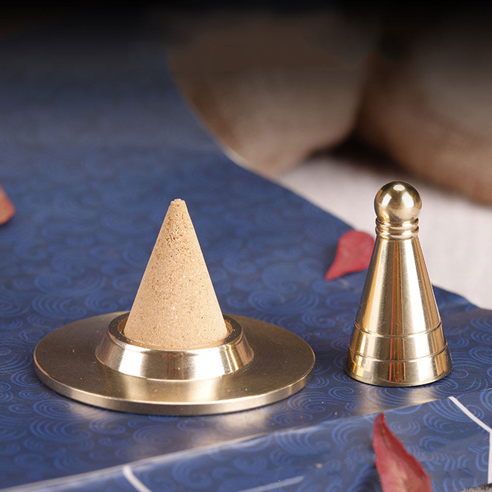 Incense Cone Holder - 1Set Cetakan Kerucut Dupa Alat Pembentuk