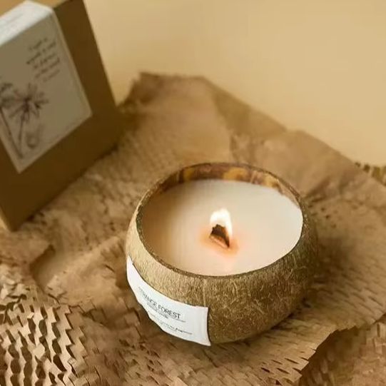 Lilin Aroma Kulit Kelapa Alami - Home Fragrance Accessories ulasan dan harga