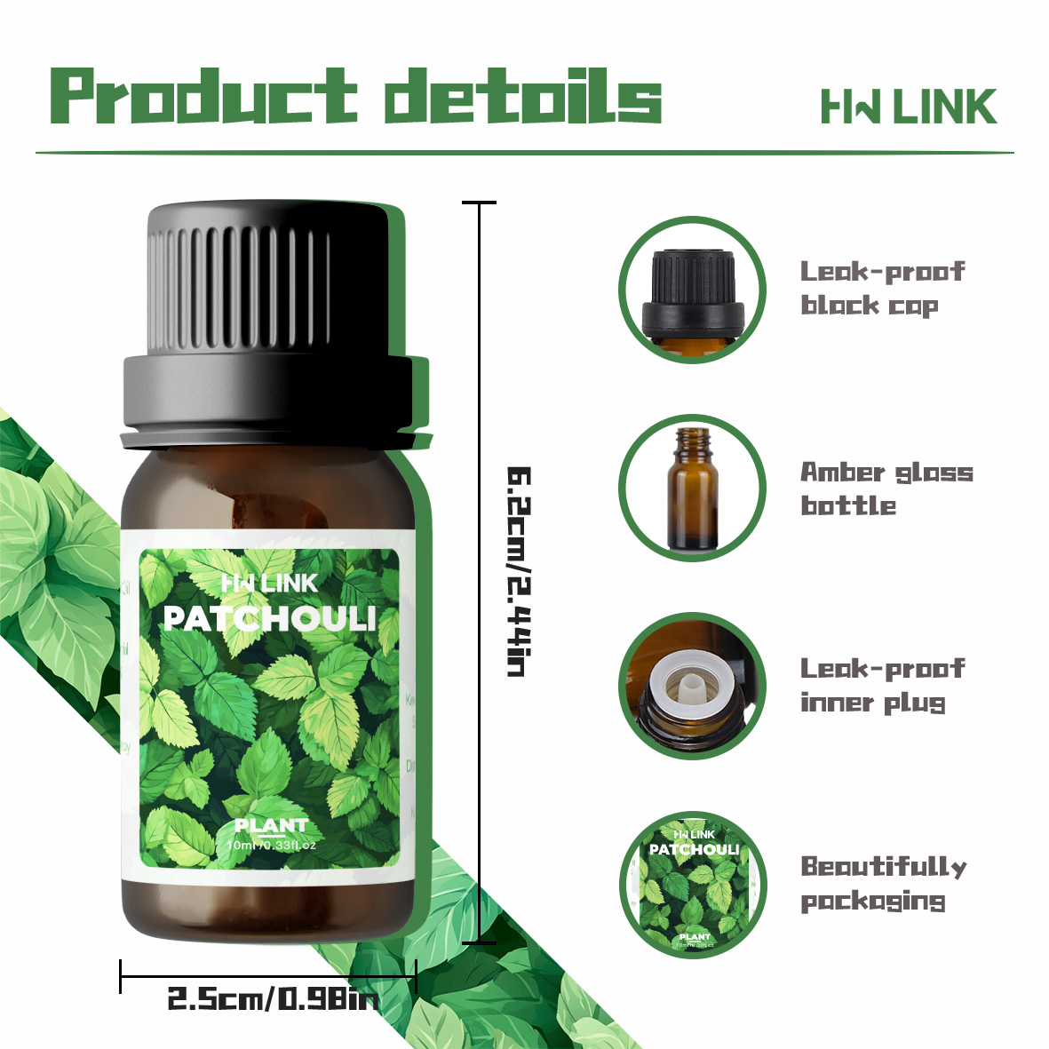 10ml Minyak Esensial Patchouli - Home Fragrance Accessories ulasan dan harga