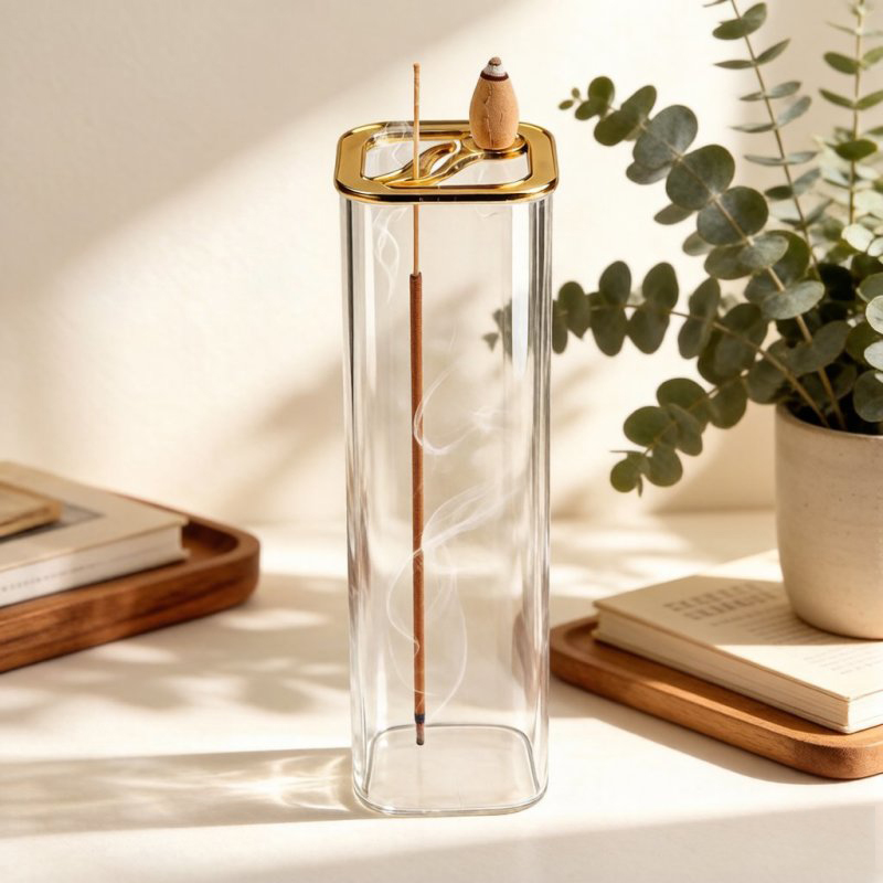 Pembakar Dupa Ganda Logam & Ka - Incense Cone Holder ulasan dan harga