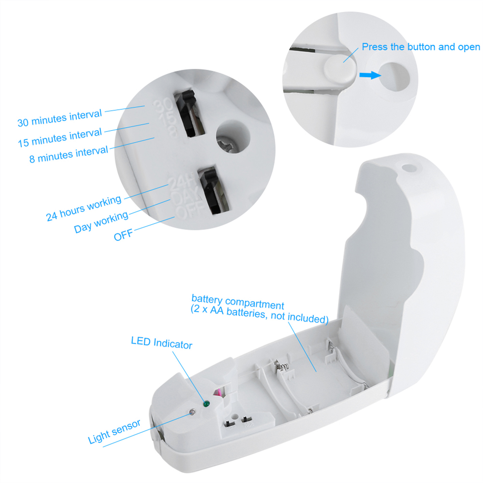 Pengharum Ruangan Otomatis yan - Home Fragrance Automatic Spray ulasan dan harga
