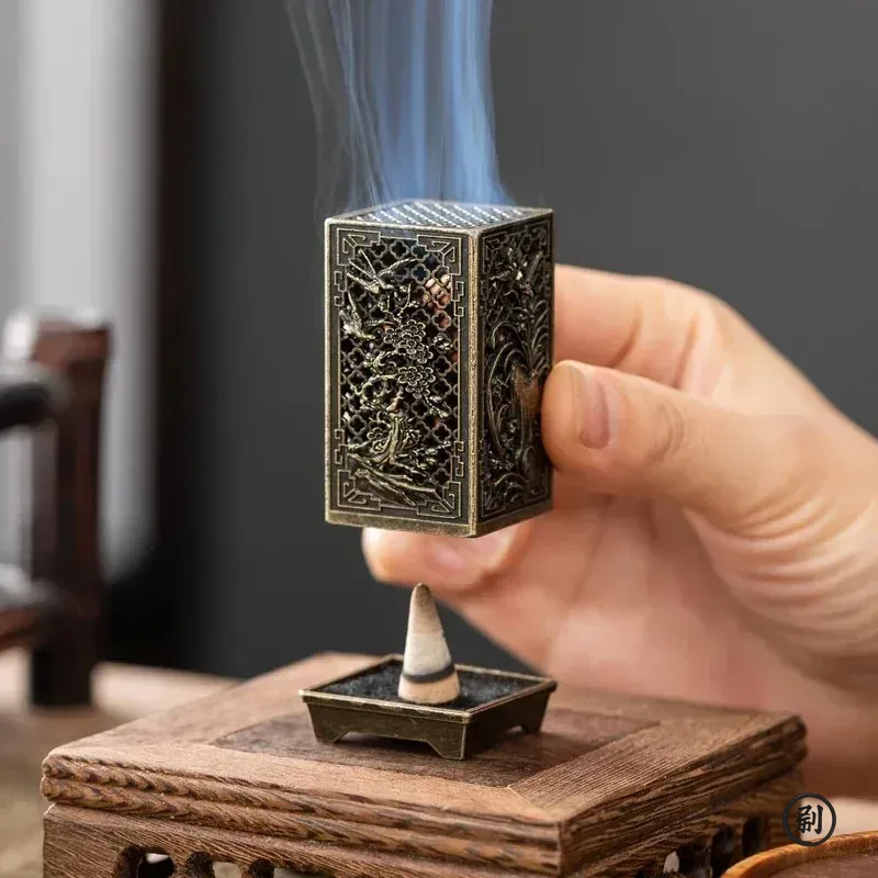 Pembakar Dupa Vertikal Persegi - Incense Cone Holder ulasan dan harga