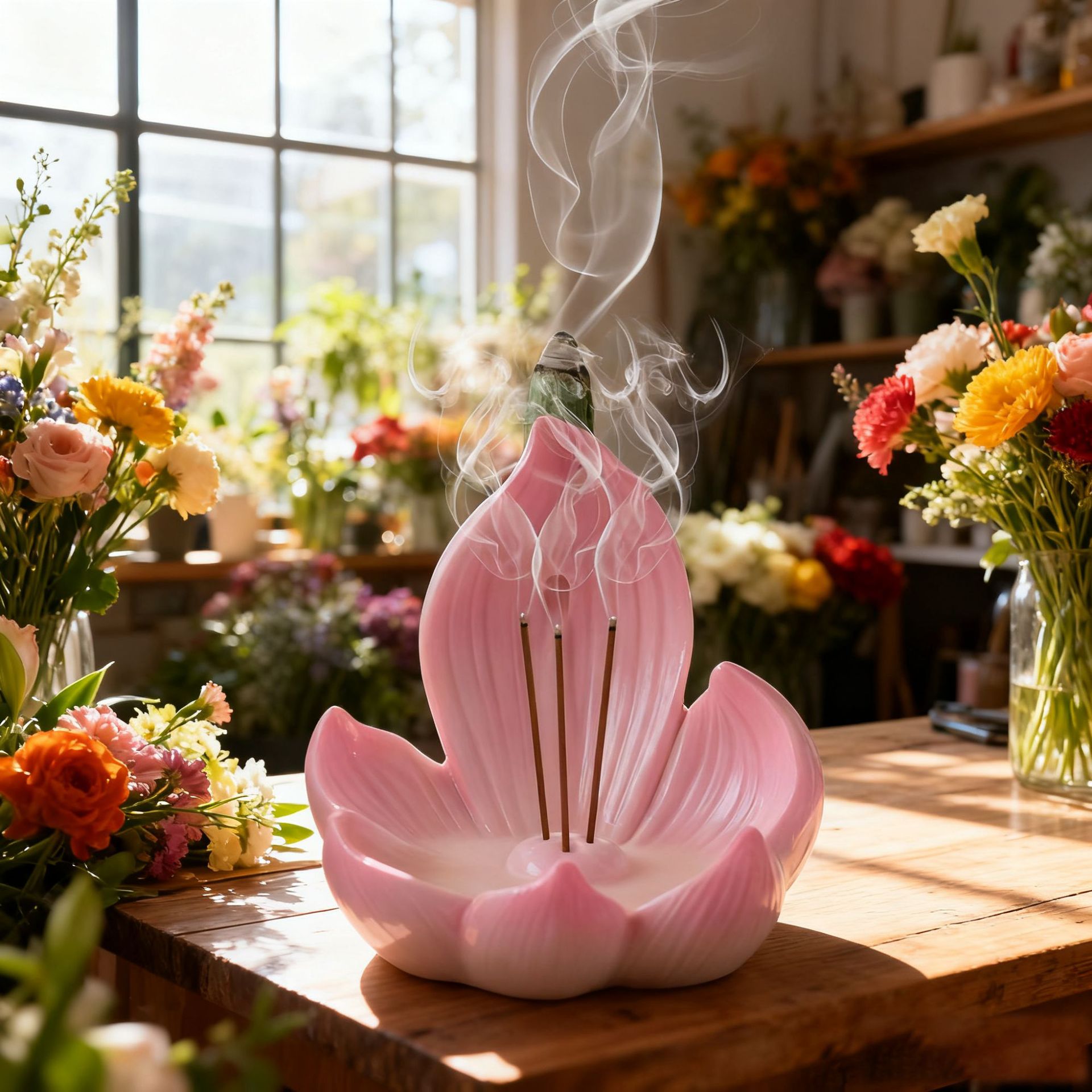 Tempat Pembakar Dupa Resin Ben - Incense Cone Holder ulasan dan harga