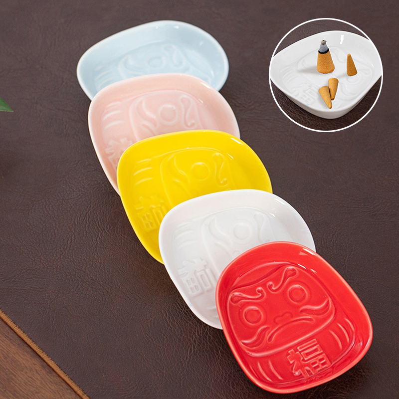 Dekorasi Meja Rumah Keramik Je - Incense Cone Holder ulasan dan harga