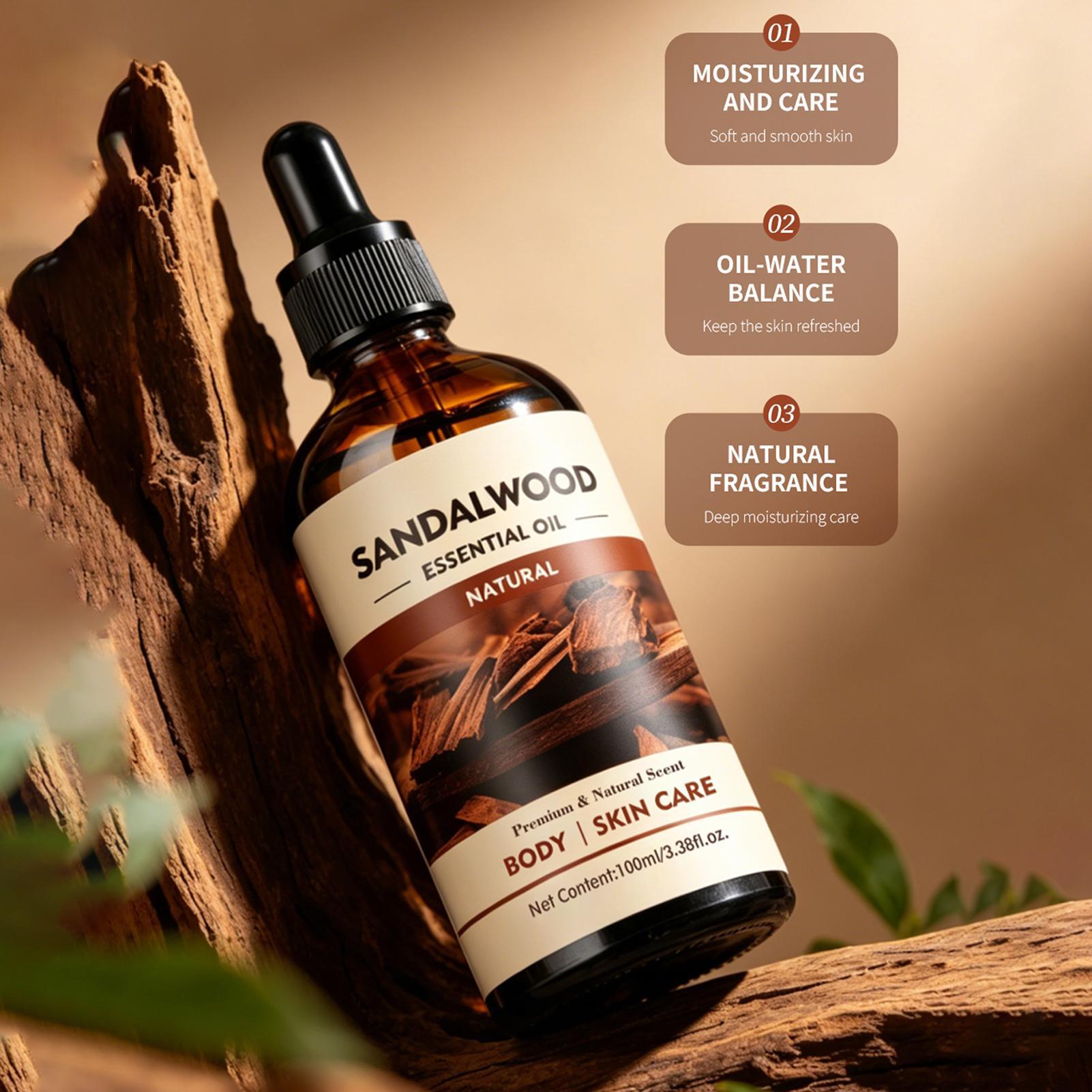 Minyak Wangi Kayu Cendana 100m - Home Fragrance Essential Oils ulasan dan harga