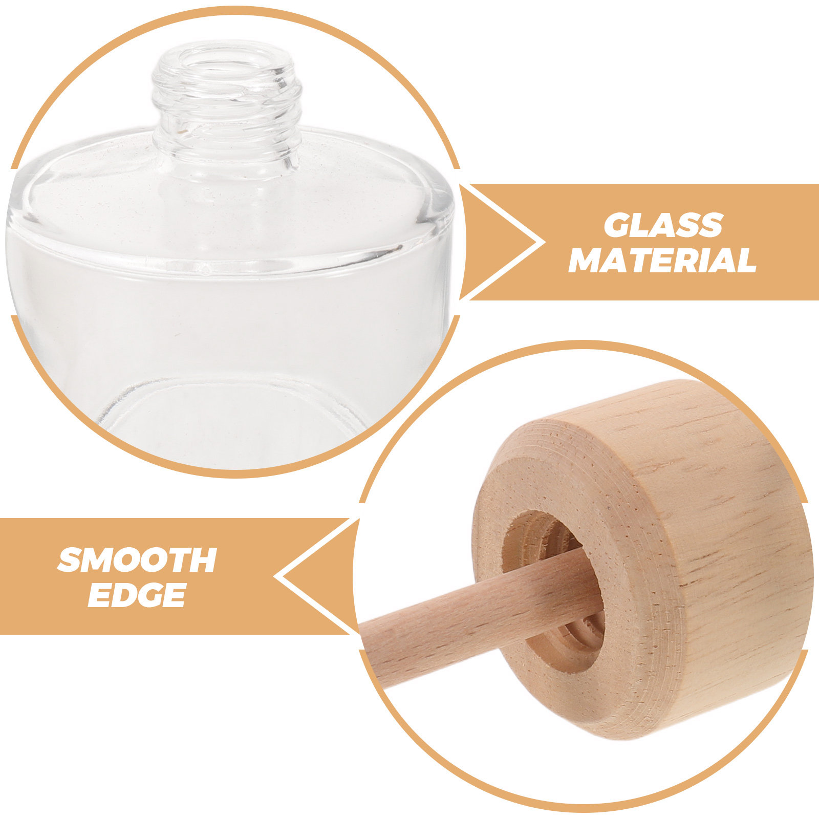 2Pcs Botol Diffuser Reed Kaca  - Home Fragrance Essential Oils ulasan dan harga