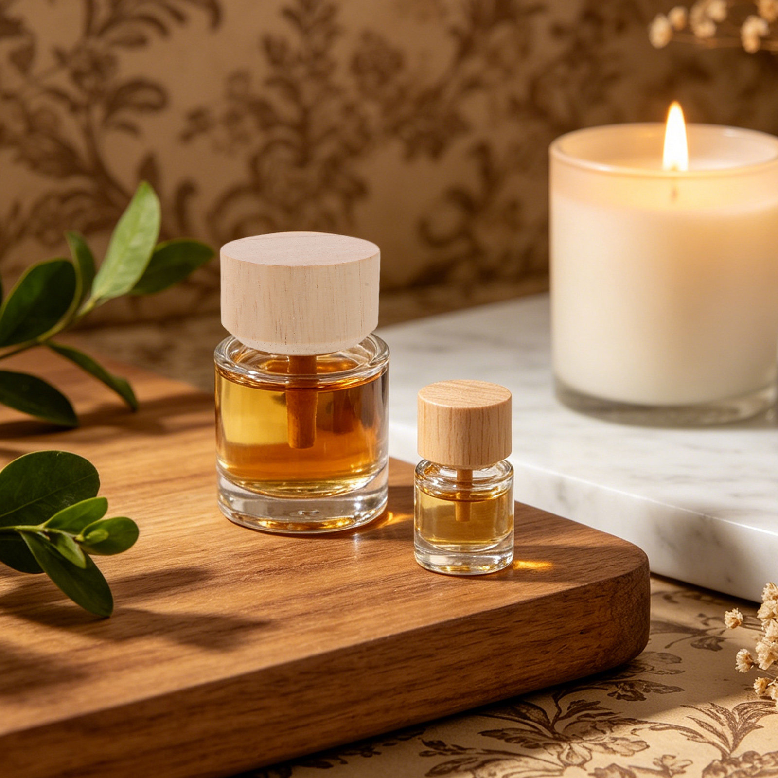 2Pcs Botol Diffuser Reed Kaca  - Home Fragrance Essential Oils ulasan dan harga