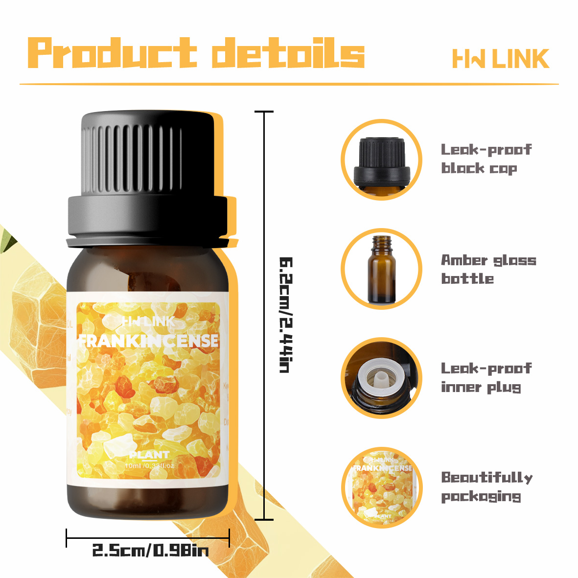 Minyak Esensial Kemenyan 10ml  - Home Fragrance Accessories ulasan dan harga