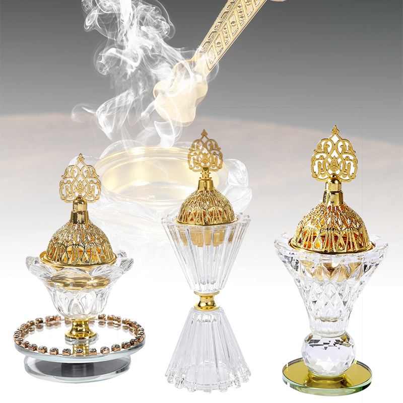 1 Buah Set Pembakar Dupa Kaca  - Home Fragrance Aroma Set ulasan dan harga